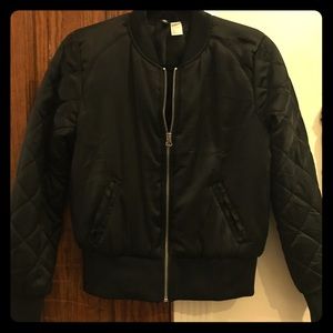 H&M Satin Bomber Jacket